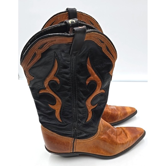 Dingo Womens Country Western Cowboy‎ Rodeo Boho Leather 64800 Boots Size 7M - Picture 5 of 8